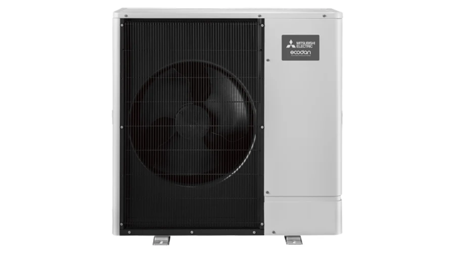 Mitsubishi Electric Ecodan air-source heat pump outdoor unit